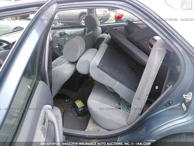 4T1BG22K0YU925053 - 2000 TOYOTA CAMRY CE/LE/XLE 蓝色 照片 8