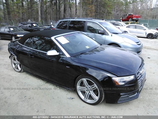 WAUVGAFH5EN005142 - 2014 AUDI S5 PRESTIGE BLACK photo 1