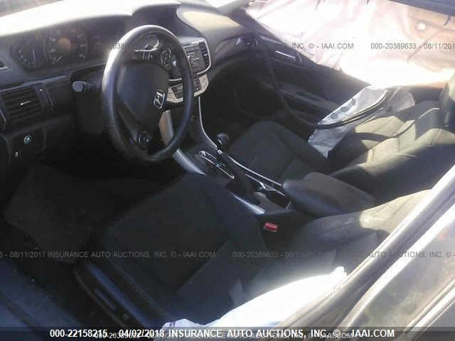 1HGCR2F54DA066960 - 2013 HONDA ACCORD SPORT GRAY photo 5