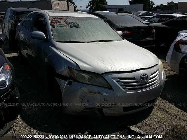 4T1BK46K47U523121 - 2007 TOYOTA CAMRY NEW GENERATION LE/XLE/SE SILVER photo 1