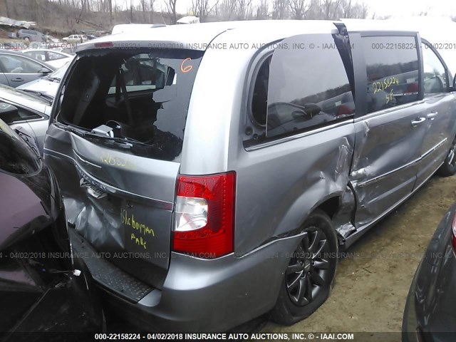 2C4RC1HG8FR720019 - 2015 CHRYSLER TOWN & COUNTRY S GRAY photo 6