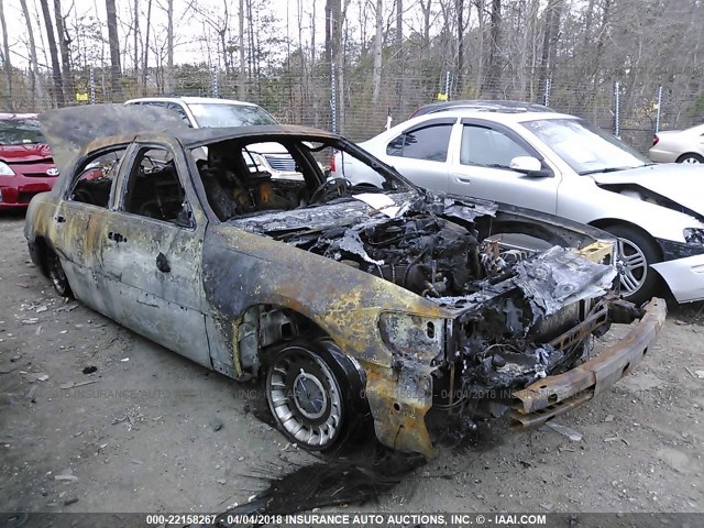 1LNHM81W32Y640325 - 2002 LINCOLN TOWN CAR EXECUTIVE Черный фото 1