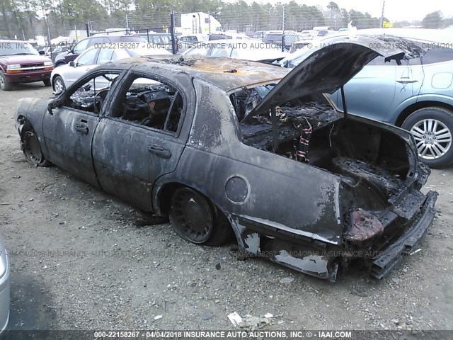 1LNHM81W32Y640325 - 2002 LINCOLN TOWN CAR EXECUTIVE Черный фото 3