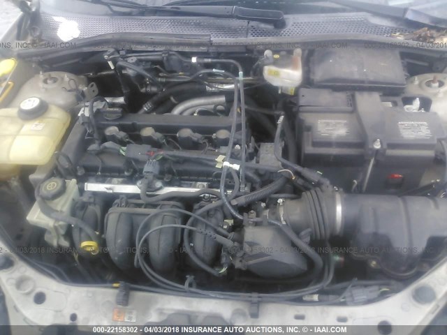 1FAFP34N67W250417 - 2007 FORD FOCUS ZX4/S/SE/SES TAN photo 10