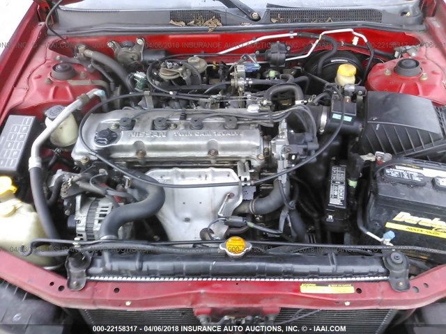 1N4DL01D0XC248032 - 1999 NISSAN ALTIMA XE/GXE/SE/GLE RED photo 10