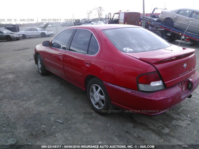 1N4DL01D0XC248032 - 1999 NISSAN ALTIMA XE/GXE/SE/GLE RED photo 3