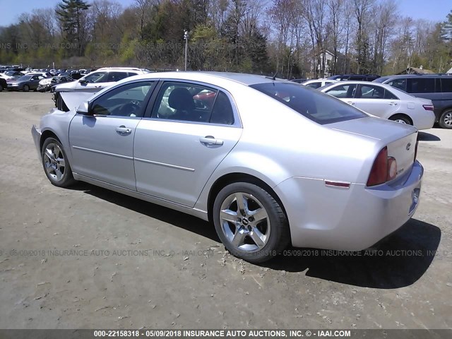 1G1ZC5EB1A4152958 - 2010 CHEVROLET MALIBU 1LT 银色 照片 3