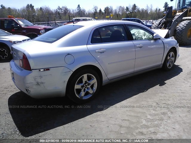 1G1ZC5EB1A4152958 - 2010 CHEVROLET MALIBU 1LT 银色 照片 4