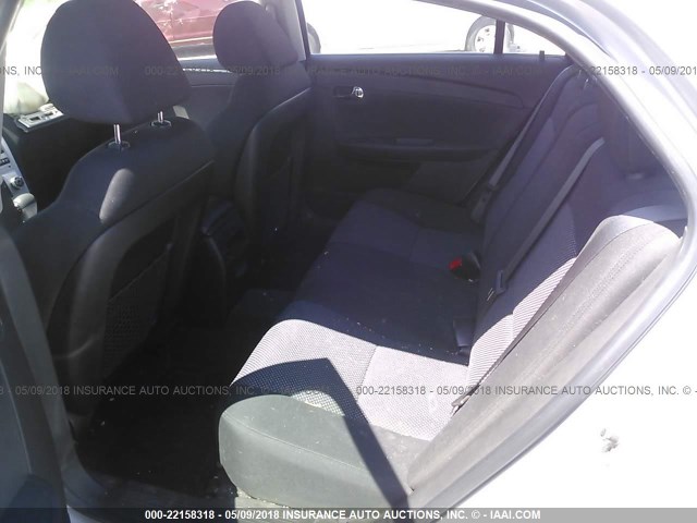 1G1ZC5EB1A4152958 - 2010 CHEVROLET MALIBU 1LT 银色 照片 8