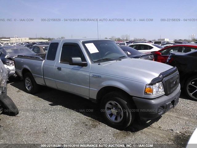 1FTKR1ED7APA17905 - 2010 FORD RANGER SUPER CAB SILVER photo 1