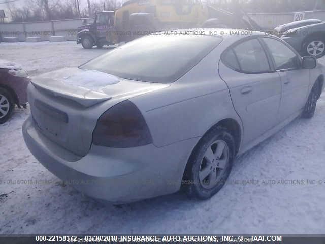 2G2WP552871132035 - 2007 PONTIAC GRAND PRIX SILVER photo 4