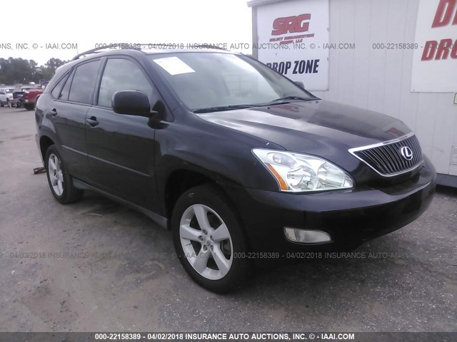 2T2GA31U85C029821 - 2005 LEXUS RX 330 BLACK photo 1