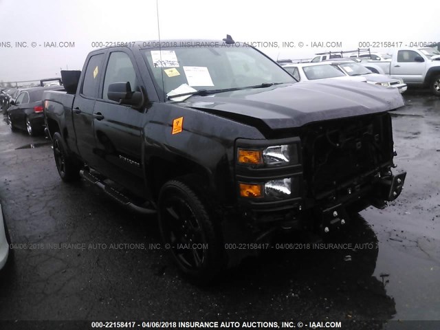 1GCRCPEH6FZ316965 - 2015 CHEVROLET SILVERADO C1500 BLACK photo 1