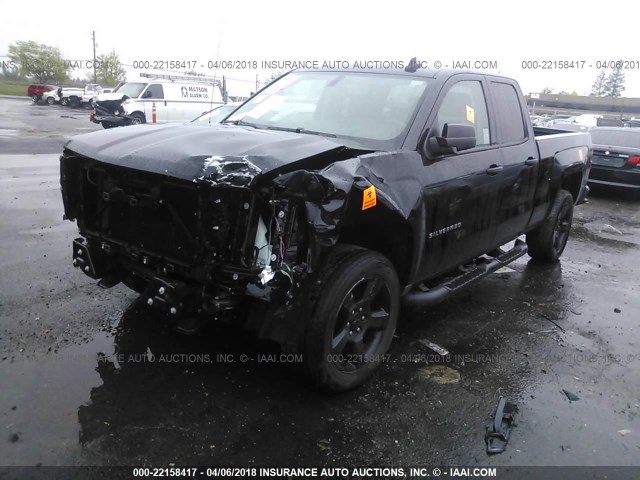 1GCRCPEH6FZ316965 - 2015 CHEVROLET SILVERADO C1500 BLACK photo 2