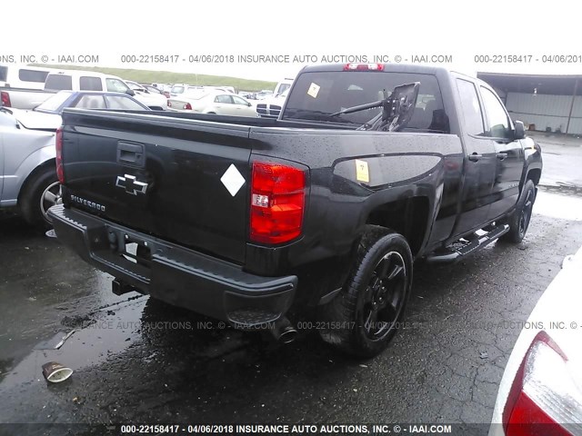 1GCRCPEH6FZ316965 - 2015 CHEVROLET SILVERADO C1500 BLACK photo 4