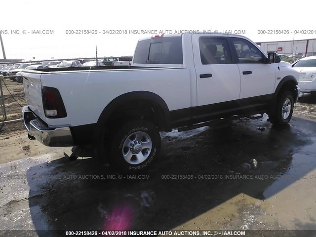 3C6TR5EJ1GG362143 - 2016 RAM 2500 POWERWAGON WHITE photo 4