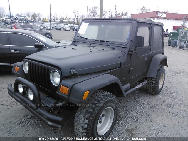 1J4FA29P92P711784 - 2002 JEEP WRANGLER / TJ SE BLACK photo 6