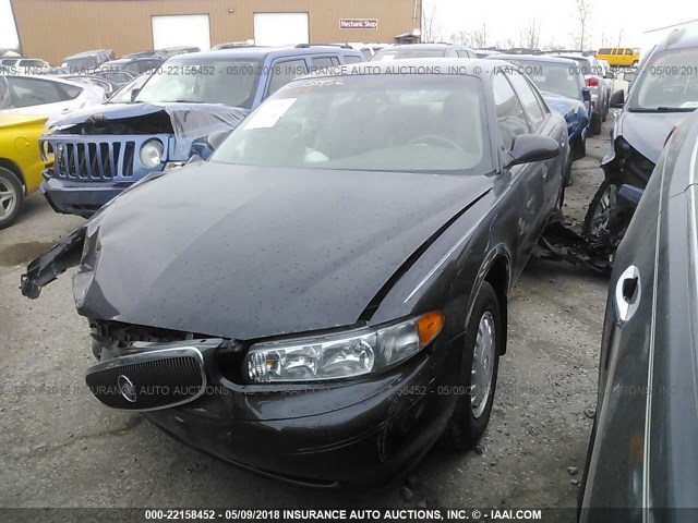 2G4WS52J431252698 - 2003 BUICK CENTURY CUSTOM GRAY photo 2