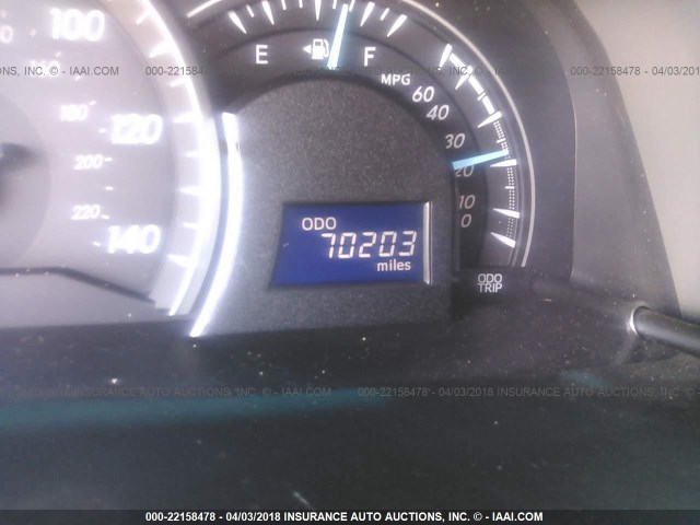 4T1BF1FK0CU619082 - 2012 TOYOTA CAMRY SE/LE/XLE 蓝色 照片 7