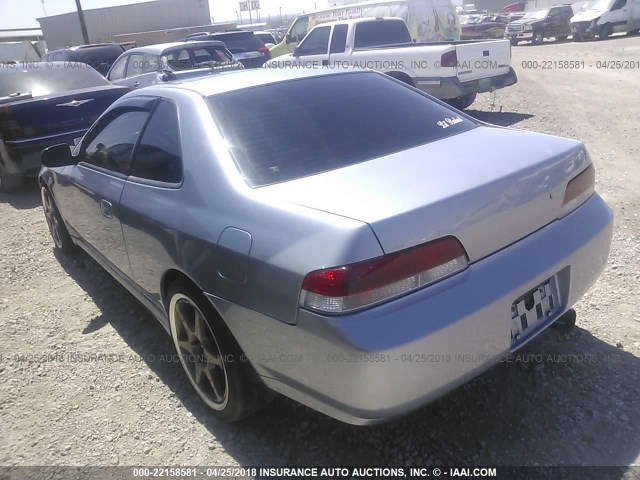 JHMBB6242YC001830 - 2000 HONDA PRELUDE BLUE photo 3