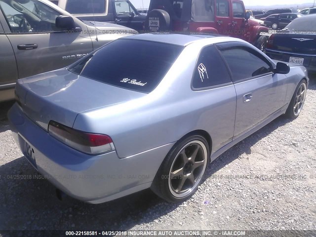 JHMBB6242YC001830 - 2000 HONDA PRELUDE BLUE photo 4