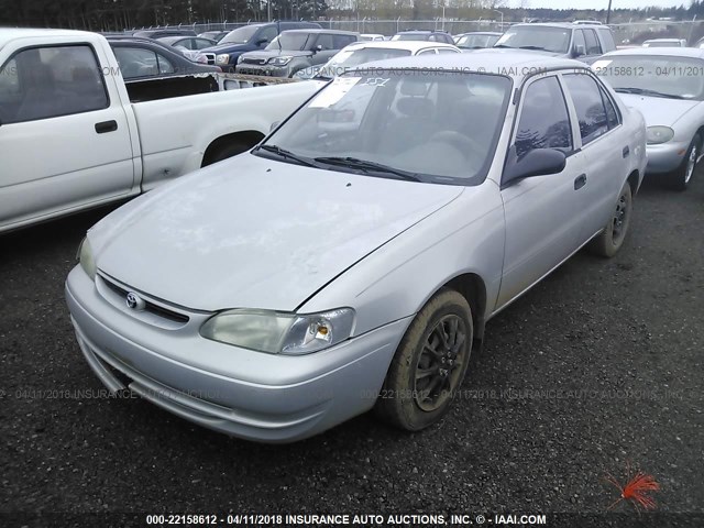 1NXBR12E6YZ305497 - 2000 TOYOTA COROLLA VE/CE/LE 银色 照片 2