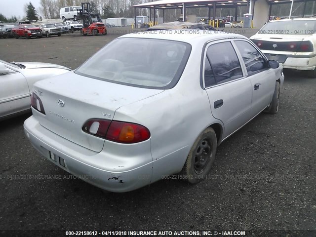 1NXBR12E6YZ305497 - 2000 TOYOTA COROLLA VE/CE/LE 银色 照片 4