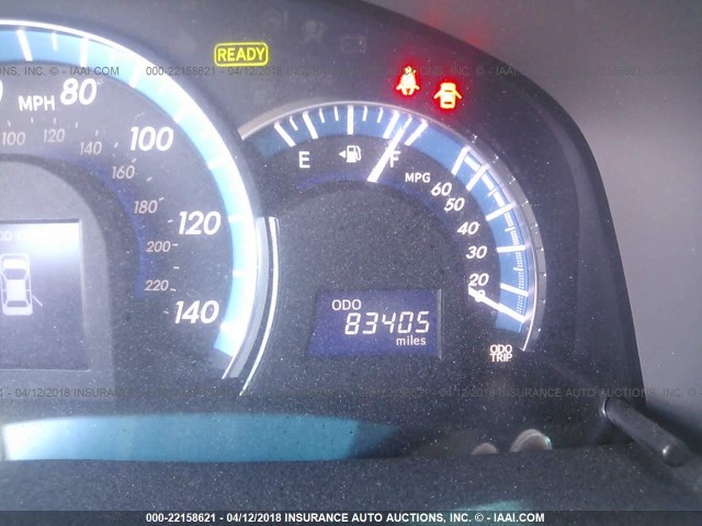 4T1BD1FK7CU052603 - 2012 TOYOTA CAMRY HYBRID/LE/XLE 灰色 照片 7