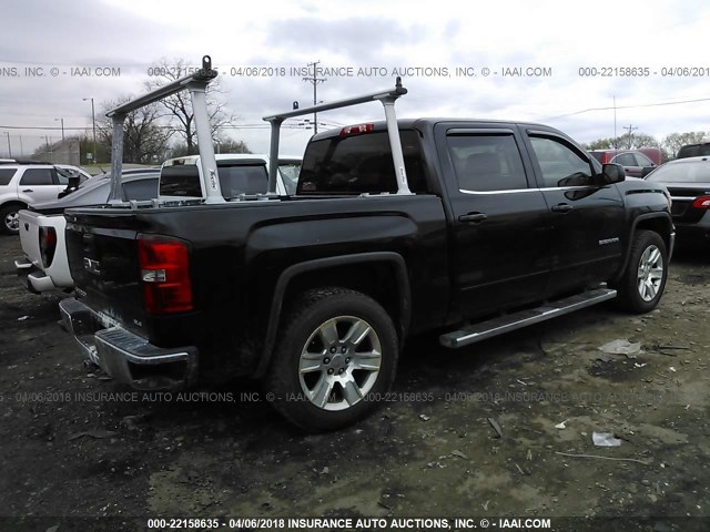 3GTP1UECXEG535653 - 2014 GMC SIERRA C1500 SLE BLACK photo 4