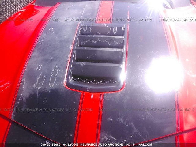 2G1FK3DJ3E9268409 - 2014 CHEVROLET CAMARO 2SS RED photo 10