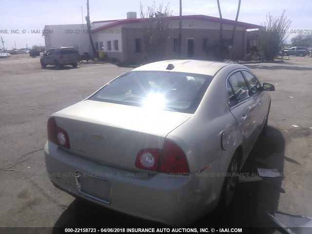 1G1ZC5EU9CF139528 - 2012 CHEVROLET MALIBU 1LT 金色 照片 4