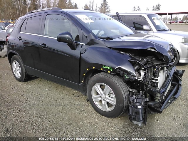 KL7CJLSB5GB732887 - 2016 CHEVROLET TRAX 1LT BLACK photo 1