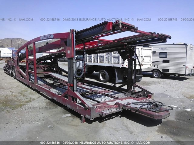 5E0AZ15441G003052 - 2001 COTTRELL INC AUTO HAULER  RED photo 1