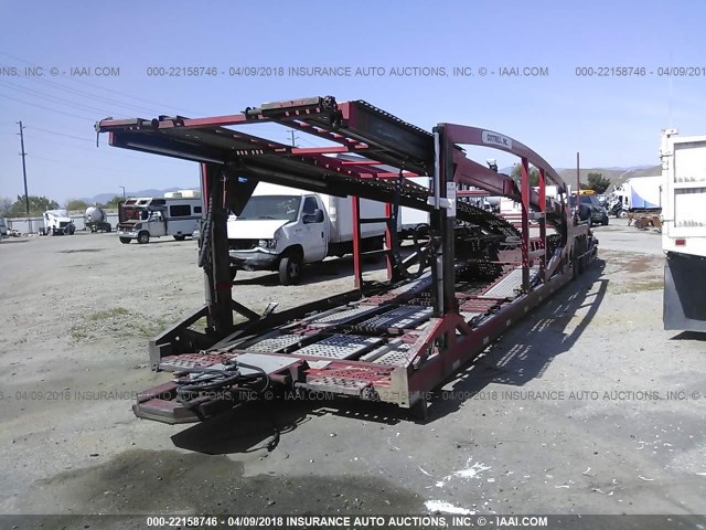 5E0AZ15441G003052 - 2001 COTTRELL INC AUTO HAULER  RED photo 2