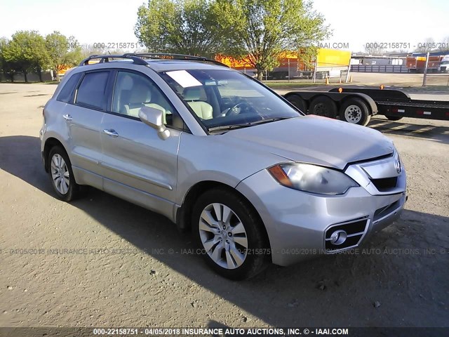 5J8TB2H2XBA006637 - 2011 ACURA RDX SILVER photo 1