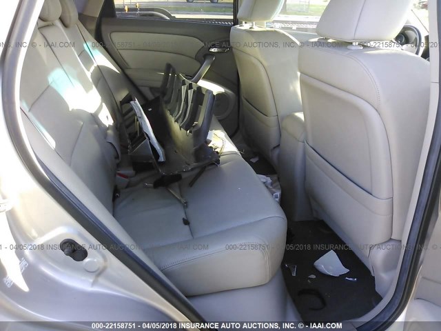 5J8TB2H2XBA006637 - 2011 ACURA RDX SILVER photo 8