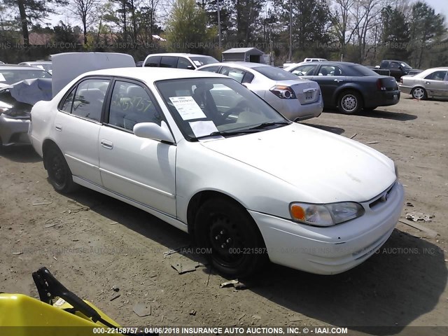 2T1BR12E4YC331159 - 2000 TOYOTA COROLLA VE/CE/LE WHITE photo 1