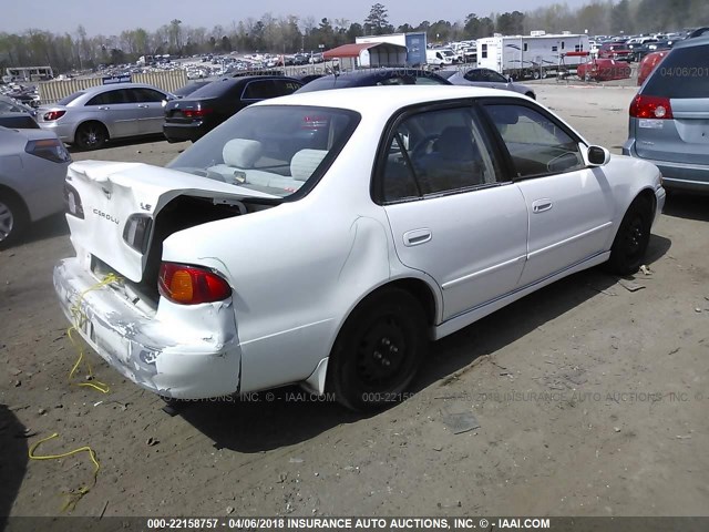 2T1BR12E4YC331159 - 2000 TOYOTA COROLLA VE/CE/LE 白色 照片 4