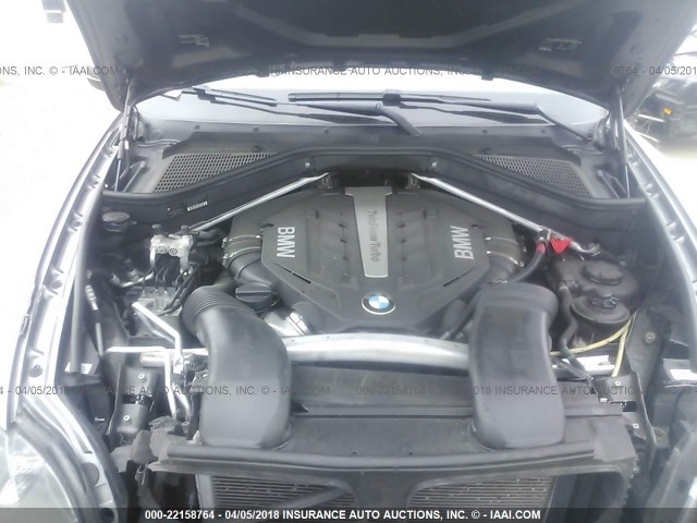 5UXZV8C57DL899019 - 2013 BMW X5 XDRIVE50I Gris foto 10