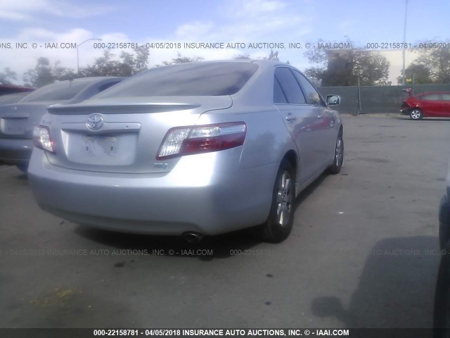 JTNBB46KX73044093 - 2007 TOYOTA CAMRY NEW GENERATION HYBRID SILVER photo 4