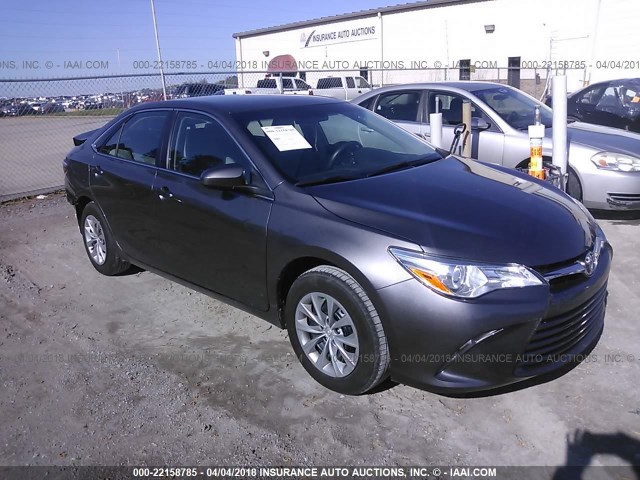 4T1BF1FK0HU299575 - 2017 TOYOTA CAMRY LE/XLE/SE/XSE ნაცრისფერი ფოტო 1