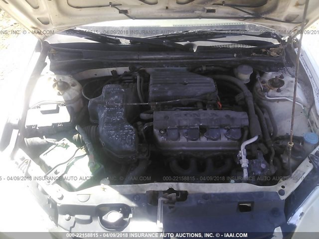 1HGEM22184L007134 - 2004 HONDA CIVIC DX VP Ağ foto 10