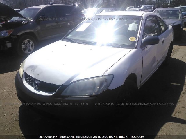 1HGEM22184L007134 - 2004 HONDA CIVIC DX VP Ağ foto 2
