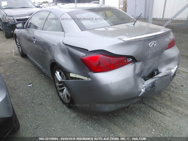 JNKCV66E59M724016 - 2009 INFINITI G37 SPORT GRAY photo 6