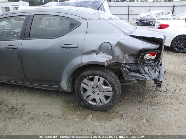 1B3BD4FB2BN587984 - 2011 DODGE AVENGER EXPRESS 灰色 照片 6