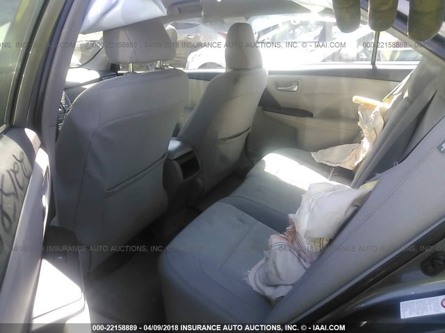 4T1BF1FKXFU880790 - 2015 TOYOTA CAMRY LE/XLE/SE/XSE Grau Foto 8