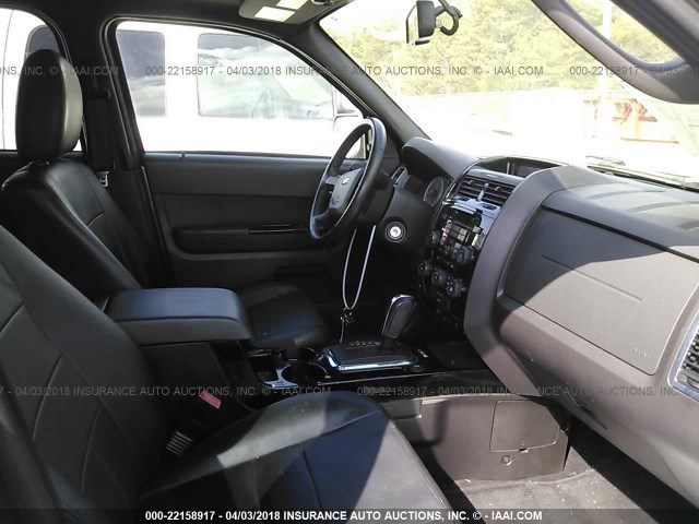 1FMCU0EG4AKA56242 - 2010 FORD ESCAPE LIMITED GRAY photo 5