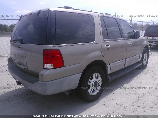 1FMRU15W03LA19032 - 2003 FORD EXPEDITION XLT თაფლისფერი ფოტო 4