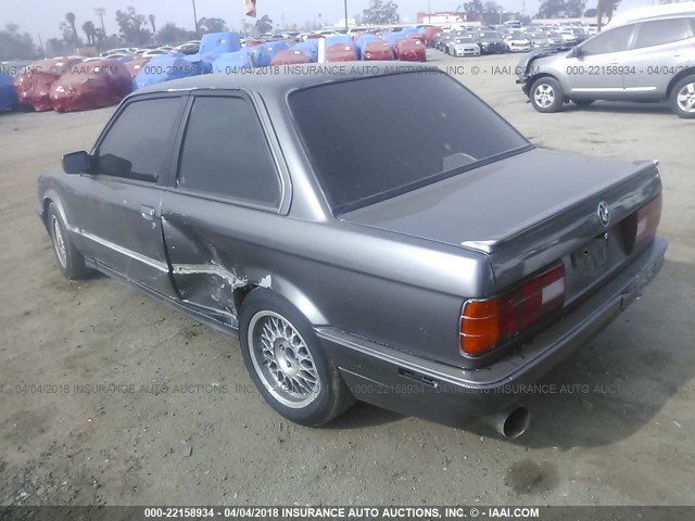 WBAAA1319LEC66359 - 1990 BMW 325 I/IS GRAY photo 3