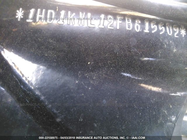 1HD1KNL12FB615502 - 2015 HARLEY-DAVIDSON FLHTK SHRINE ULTRA LIMITED BLACK photo 10